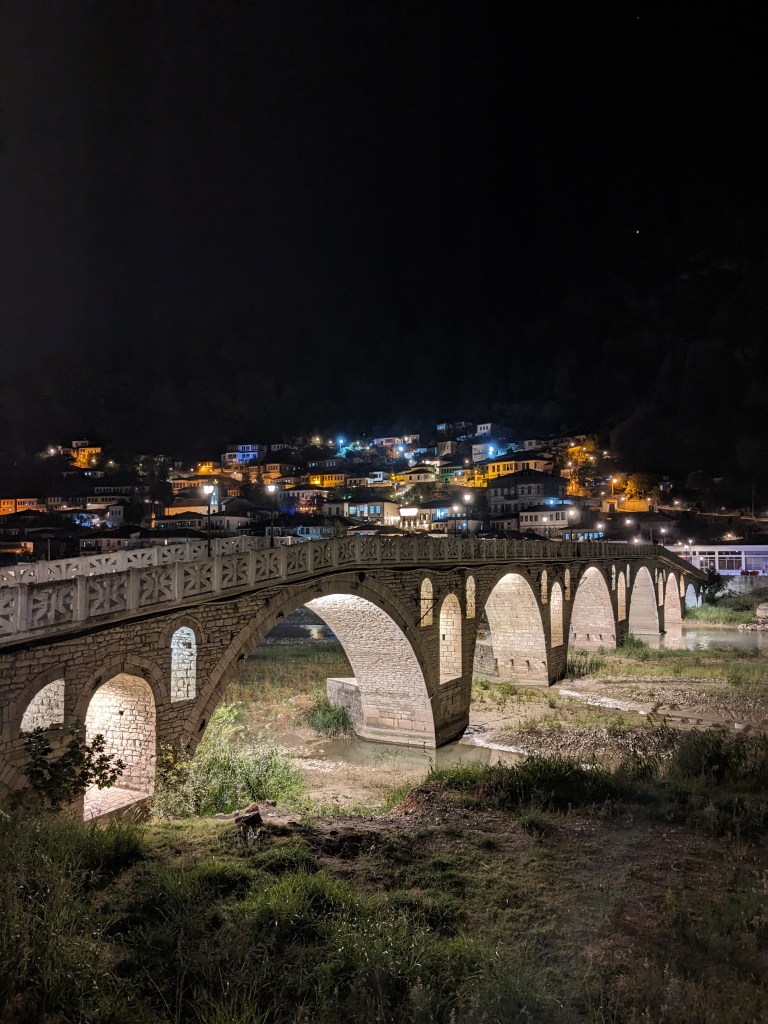 Berat at night